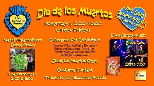 Day Of The Dead Celebration Los Milagros Terraza